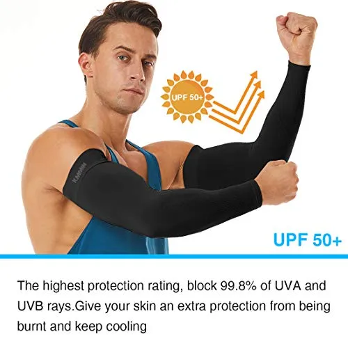 UV Protection Arm Sleeves - 2 Pairs