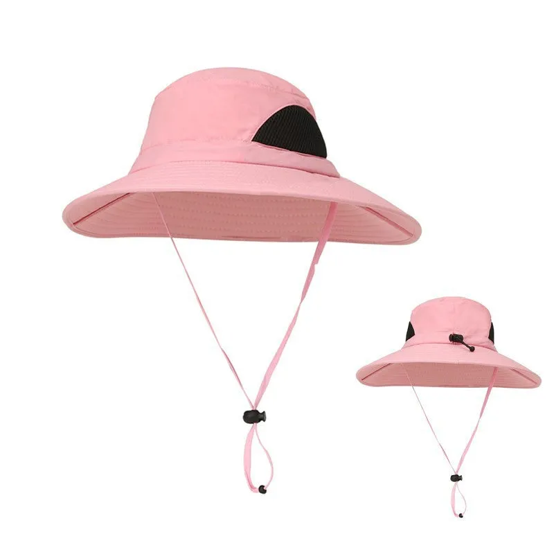 Waterproof Wide Brim Bucket Hat Foldable Sun Hat